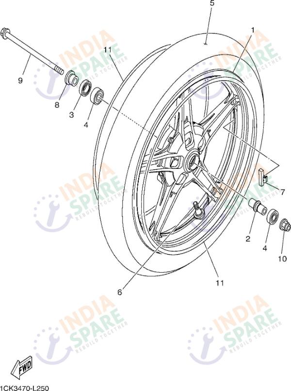 FRONT WHEEL